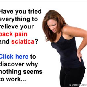 Sciatigon For Sciatica - Does Sciatica Scare You? Do You Need To Be Scared, Find Out Here...